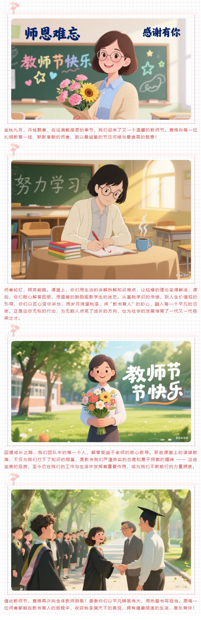 感恩有您 照亮前行 — 祝老師們節(jié)日快樂(lè)！_副本